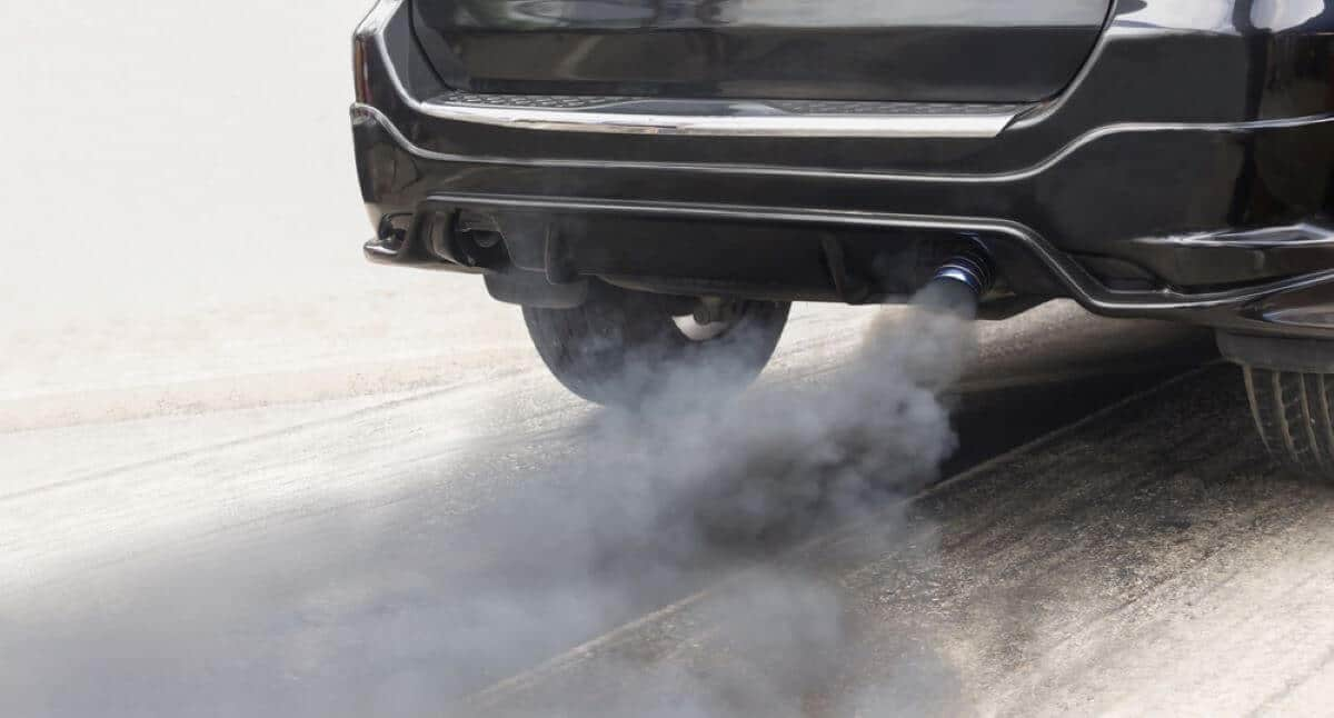 Emissions from the car
