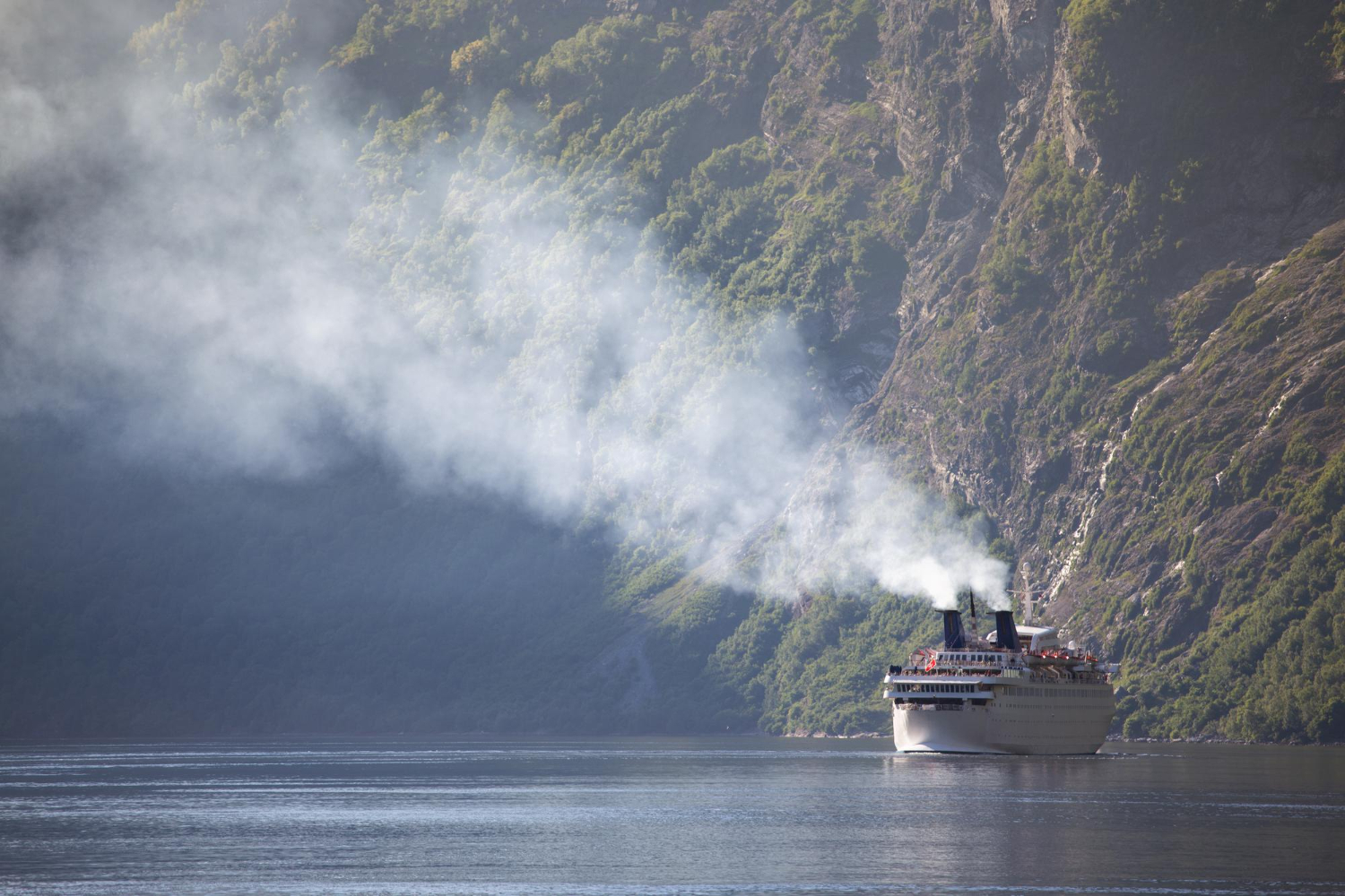 smoking ship